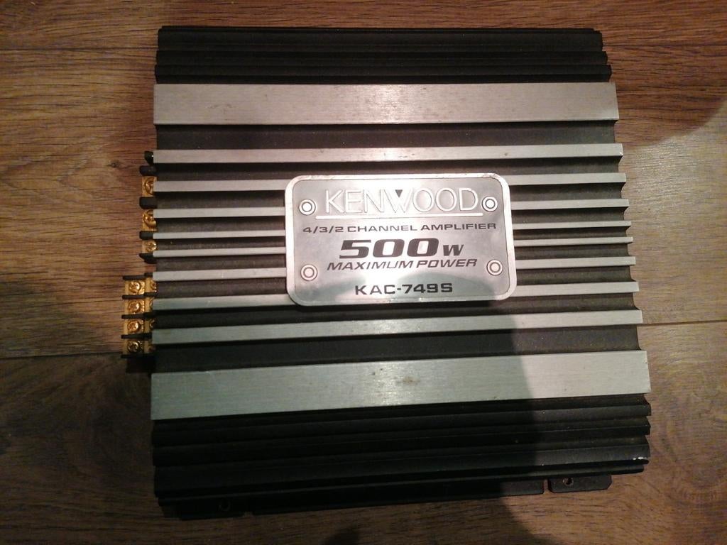 Kenwood KAC-749S Versterker - 500W - 4/3/2 Kanaals, Ophalen of Verzenden, Gebruikt