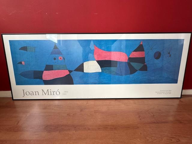 Joan Miro afbeelding, Ophalen