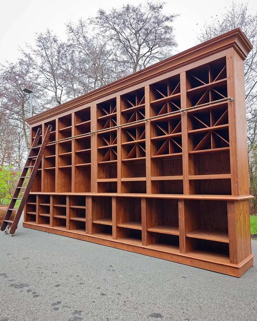 Geweldige bibliotheekkast 520cm breed | Private libary #2462, Huis en Inrichting, Kasten | Boekenkasten, Niet ingevuld, 200 cm of meer