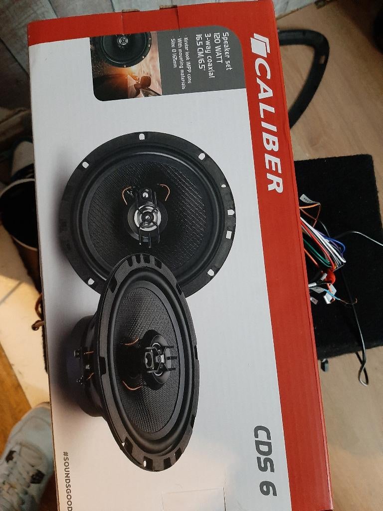 Subwoofer plus versterker en klapscherm android radio, Auto diversen, Autospeakers, Ophalen, Gebruikt