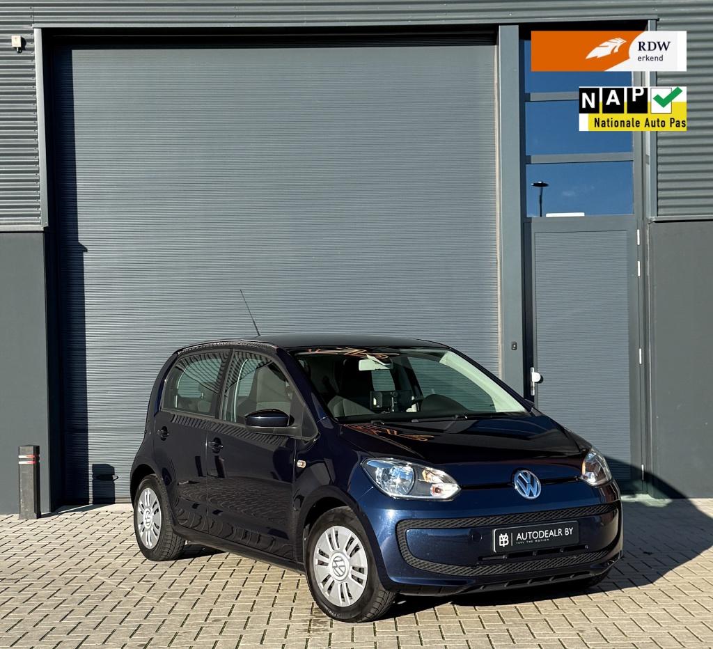 Volkswagen Up! 1.0 2012/CarPlay/Airco/Incl. Garantie/Nwe APK, Auto's, Voorwielaandrijving, Euro 5, Stof, 840 kg