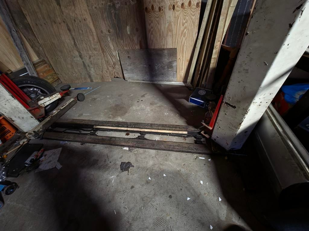 2 kolommer hefbrug, Ophalen