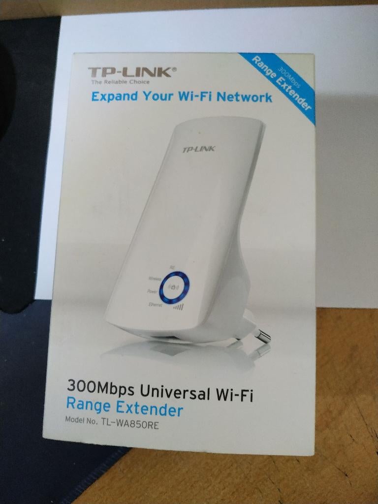 TL-WA850RE Wifi Range Extender, Computers en Software, WiFi-versterkers, Ophalen of Verzenden, Gebruikt, TPLink