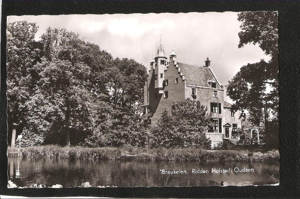 Breukelen, Ridder Hofstad Oudaen, Ophalen of Verzenden, 1960 tot 1980, Gelopen, Utrecht