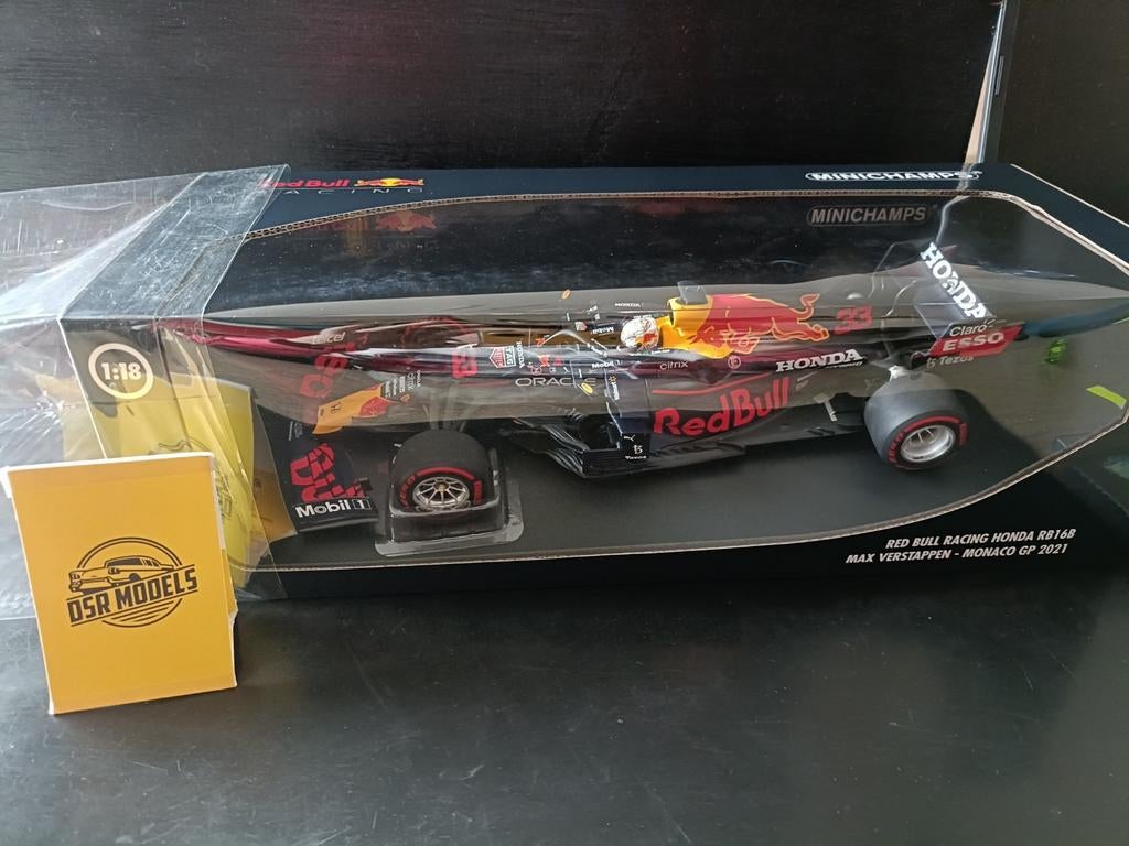 1:18 Red Bull Racing Honda RB16B Max Verstappen, S, Auto, R, Nieuw