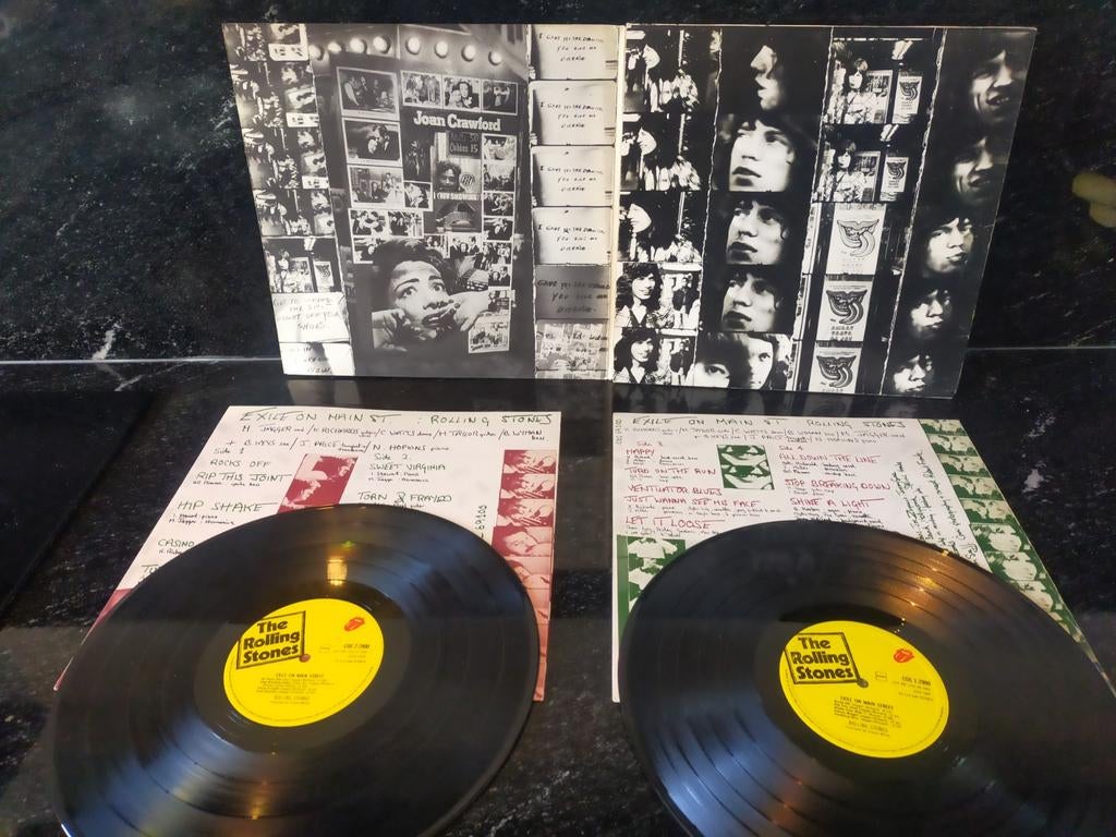 Rolling Stones - Exile on Main St. LP eerste druk, Cd's en Dvd's, Vinyl | Rock, Ophalen of Verzenden