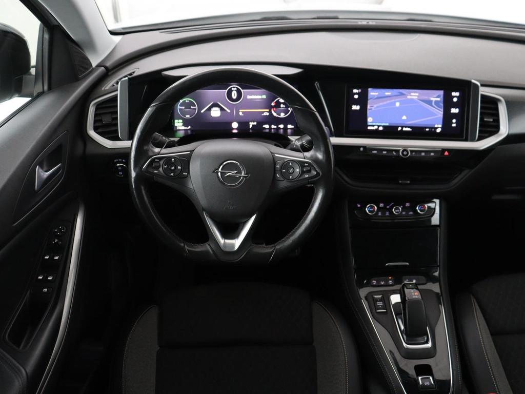 Opel Grandland X 1.6 Turbo Hybrid Business Executive | Stoel, Stof, Gebruikt, 4 cilinders, Wit