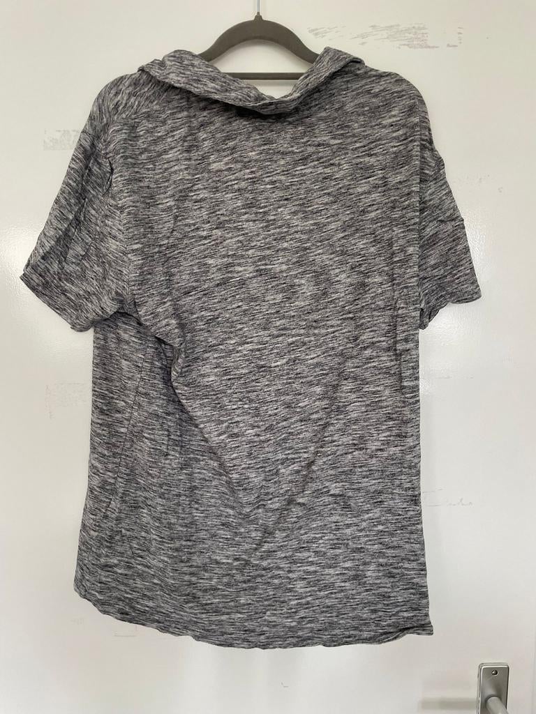 Grijszwarte Dames Shirt Maat XL, Maat 46/48 (XL) of groter, Ophalen of Verzenden, Korte mouw, Grijs