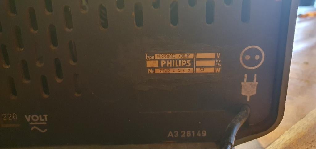 Oude Philips radio, Ophalen of Verzenden