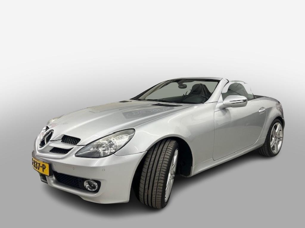 Mercedes-benz SLK-KLASSE SLK 200 K. PRESTIGE PLUS, LEER, PDC, Auto's, Automaat, Gebruikt, 4 cilinders, Cabriolet