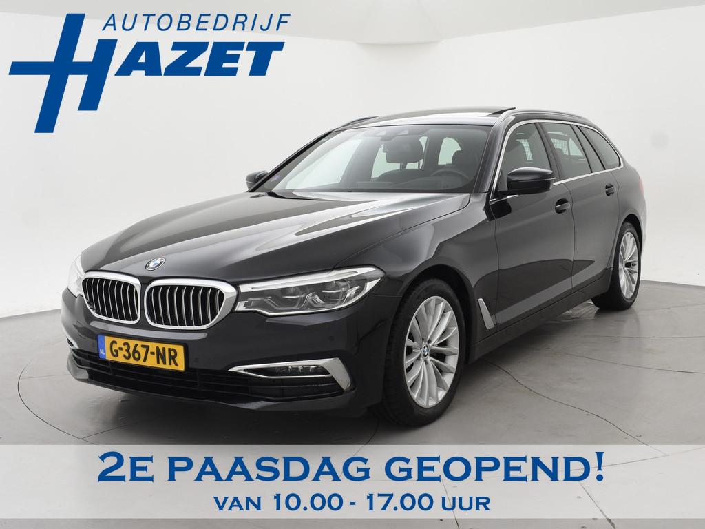 BMW 5-serie Touring 520i HE LUXURY + PANORAMA | HEAD-UP | LI, Automaat, 1998 cc, Achterwielaandrijving, Gebruikt