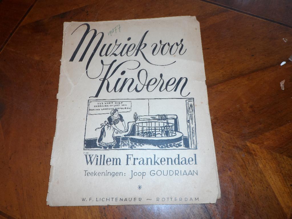 Muziek voor kinderen - willem frankendael, Zang, Gebruikt, Ophalen of Verzenden, Artiest of Componist