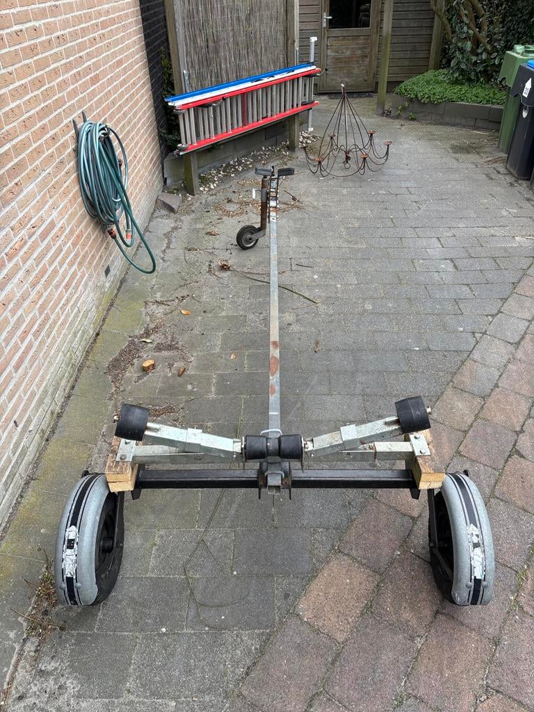 Boot trailertje, Watersport en Boten, Ophalen of Verzenden, Zo goed als nieuw
