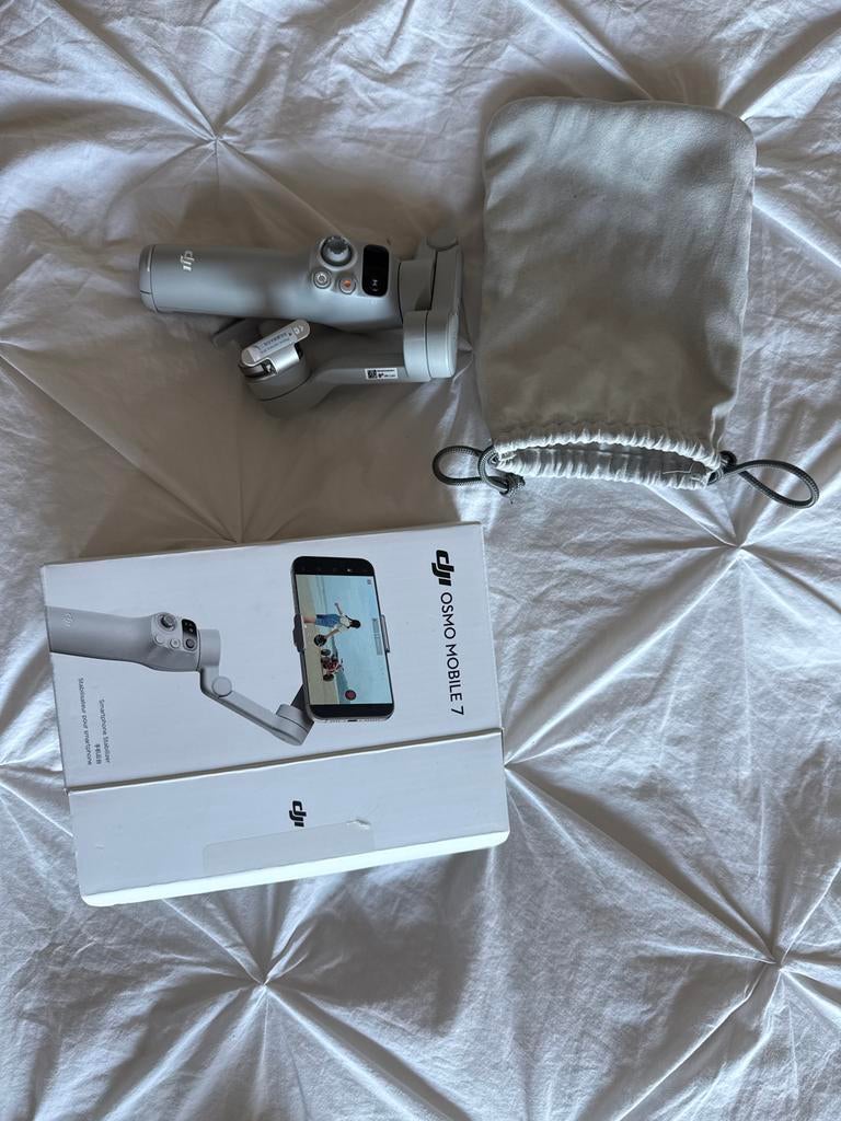 DJI Osmo Mobile 7 - Zo goed als nieuw, compleet!, Audio, Tv en Foto, Fotografie | Statieven en Balhoofden, Ophalen of Verzenden