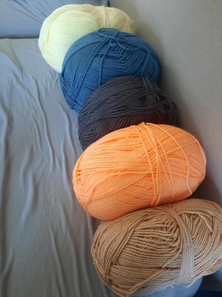 Restanten promo wol zeeman, Ophalen of Verzenden, Gebruikt, Breien of Haken, Wol of Garen