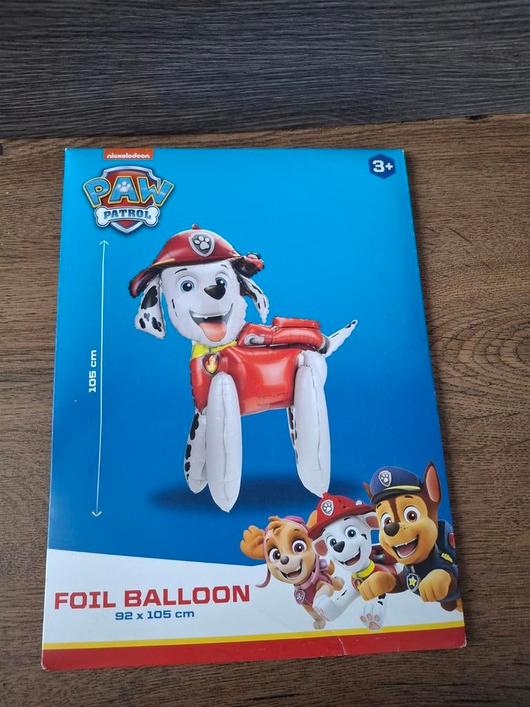 Helium ballon paw patrol Marschall nieuw, Hobby en Vrije tijd, Feestartikelen, Ophalen of Verzenden, Nieuw, Versiering, Verjaardag