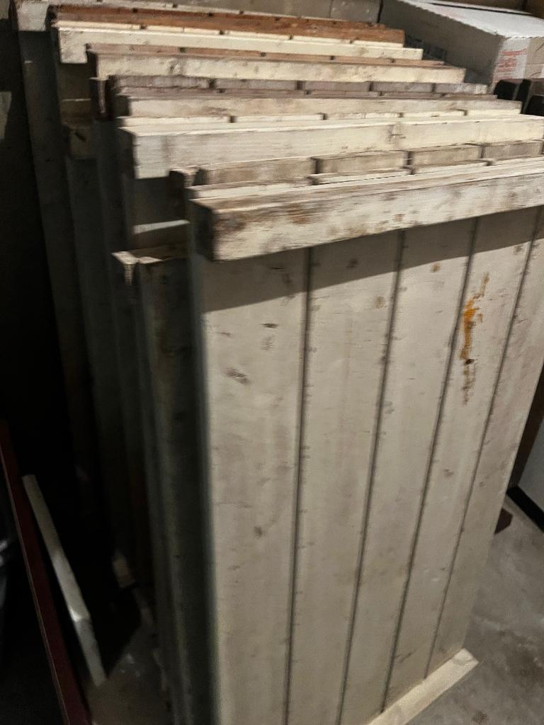 Houten vlonders, Ophalen of Verzenden, Gebruikt, Hout