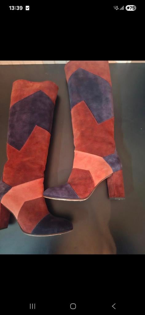 Floris van Bommel x Lauren Verster  laarzen, Ophalen of Verzenden, Zo goed als nieuw, Zwart, Hoge laarzen