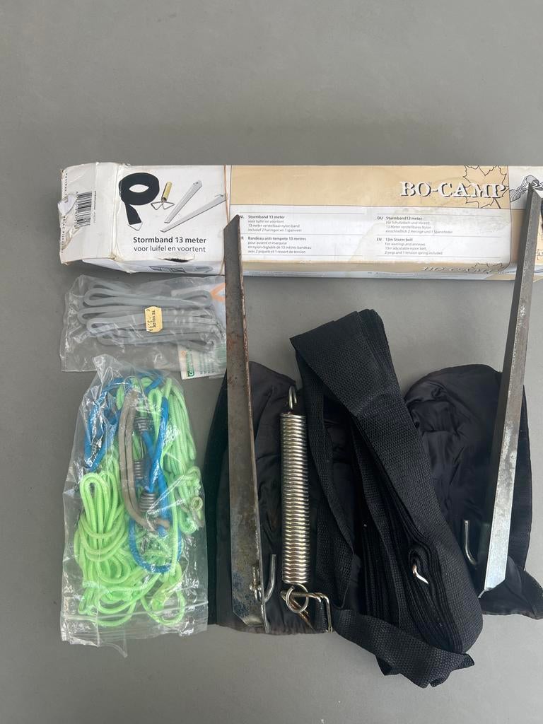 Bo-Camp Stormband 13 meter voor luifel en voortent, Ophalen of Verzenden, Zo goed als nieuw