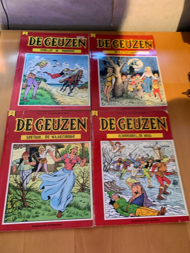 De Geuzen stripboeken - 6 delen, Boeken, Stripboeken, Meerdere stripboeken, Ophalen of Verzenden, Gelezen