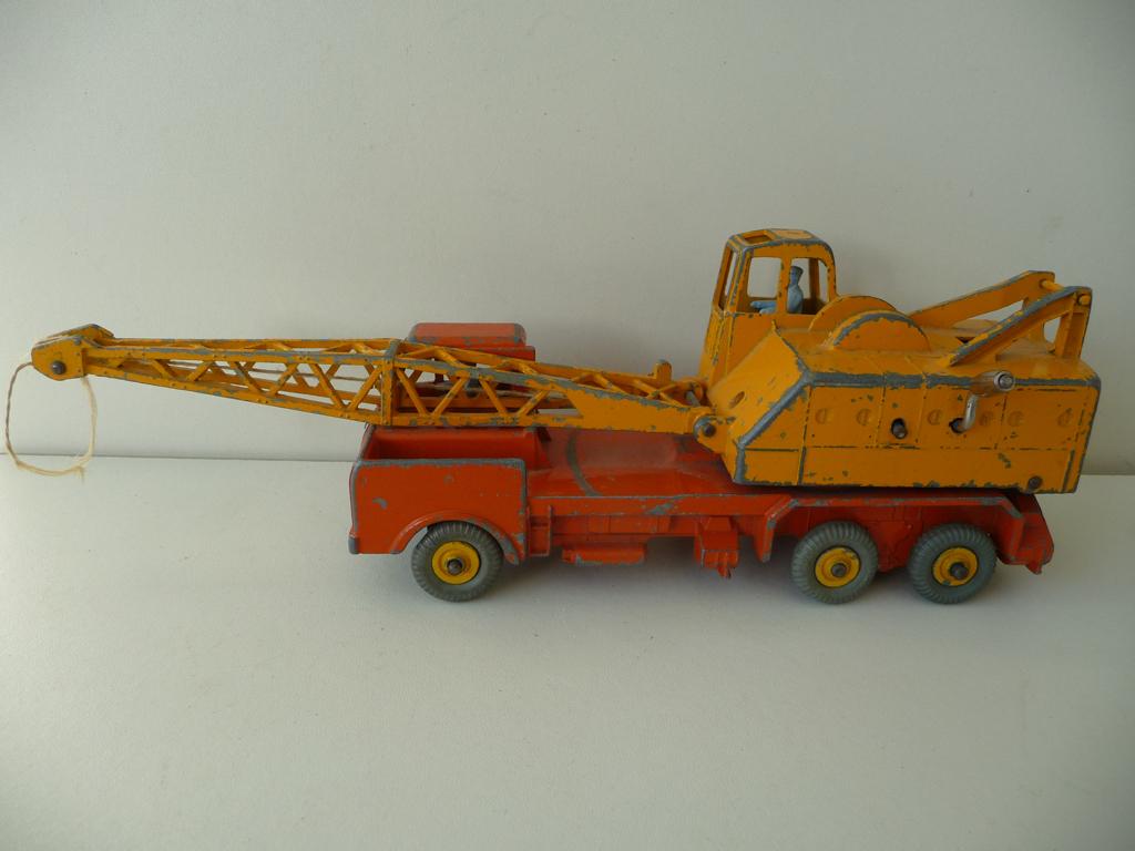 DINKY TOYS - 20TON LORRY-MOUNTED CRANE nr.972, 50-er jaren, Ophalen of Verzenden, Gebruikt, Bus of Vrachtwagen
