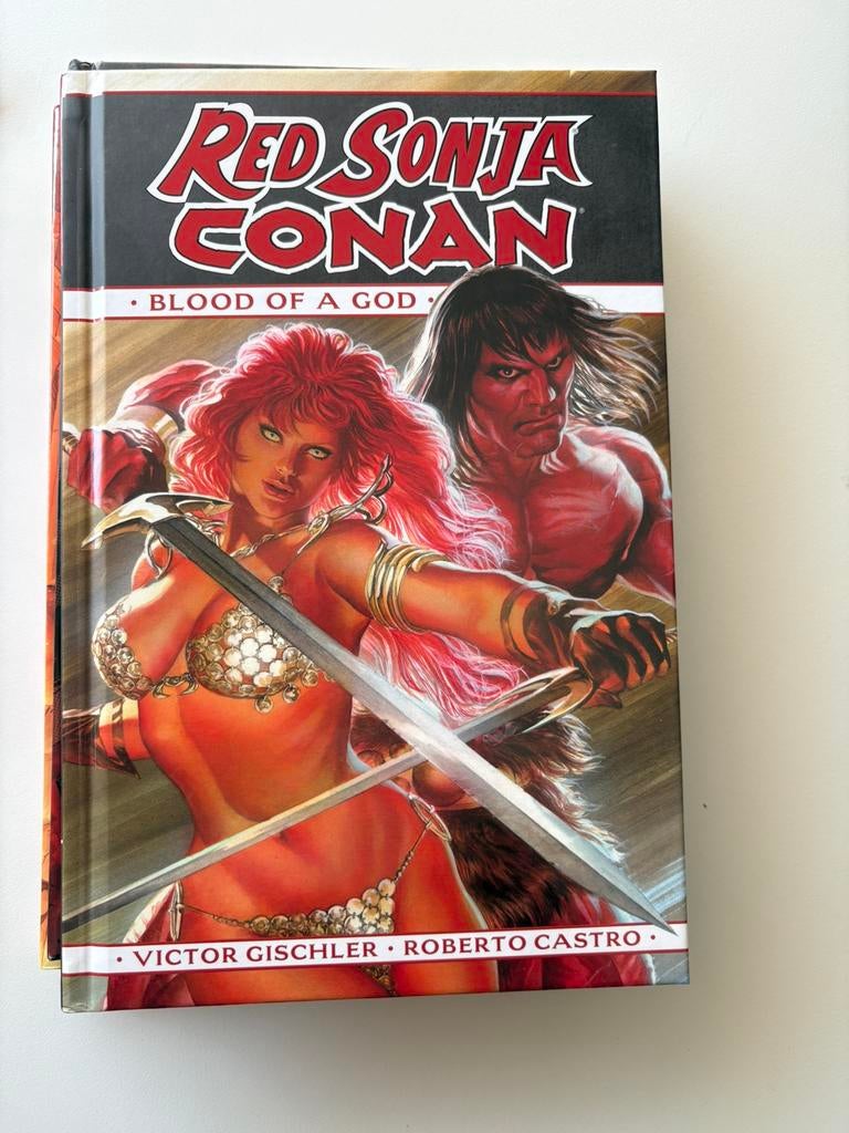 Red Sonja / Conan HC - 2 hardcovers met in elk een verhaal, Boeken, Strips | Comics, Eén comic, Ophalen of Verzenden, Zo goed als nieuw