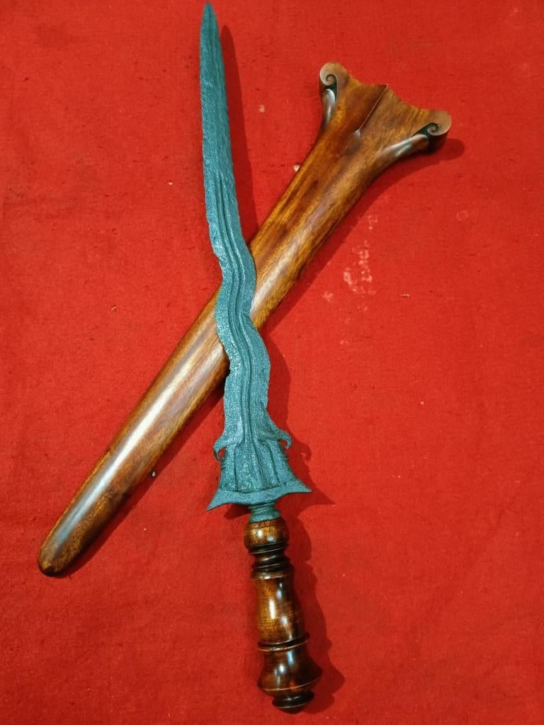 Historische Keris – Sepang Karno Tinanding (5 Luk) SVE55, Verzenden