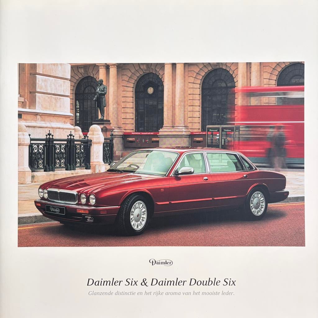 Daimler Six & Double Six 1997  26 pag. Tekst NL 27 / 27 cm, Ophalen of Verzenden, Overige merken