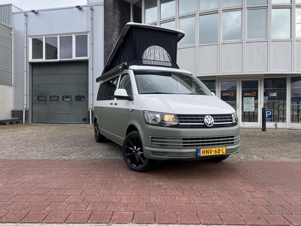Volkswagen T6 Florida 2019 legergroen two-tone (bj 2019), Buscamper of Camperbus, Volkswagen, Bedrijf, Diesel