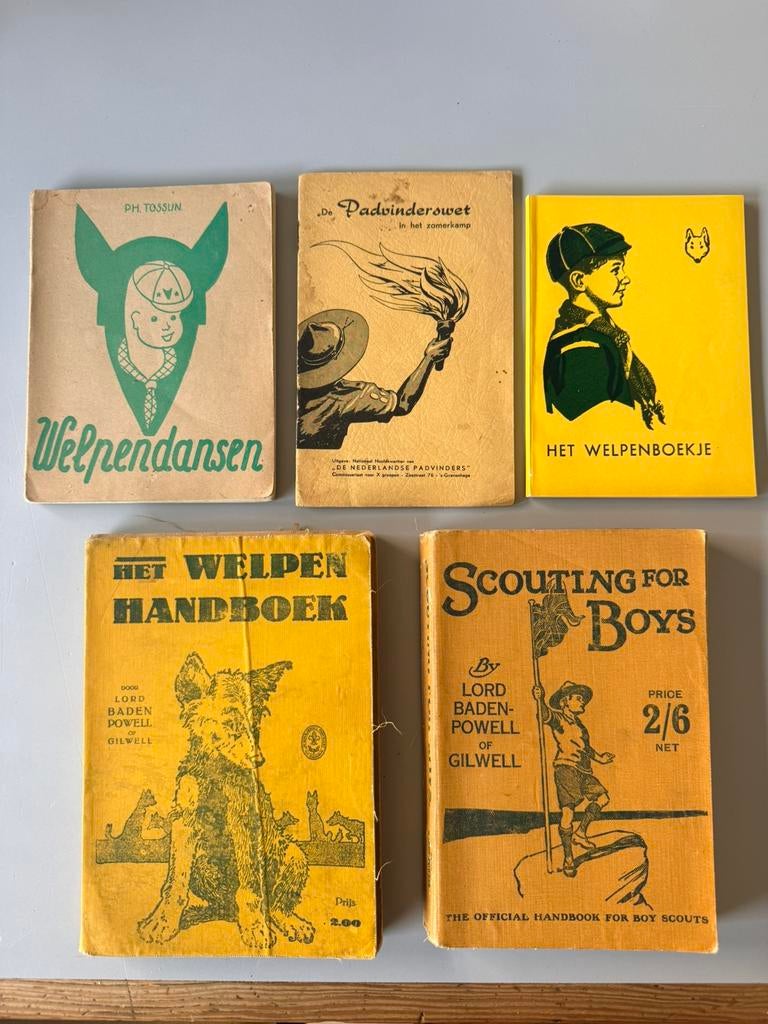 Scouting boekjes welpen handboek boys scouting baden powell, Ophalen of Verzenden, Gebruikt, Boek of Tijdschrift