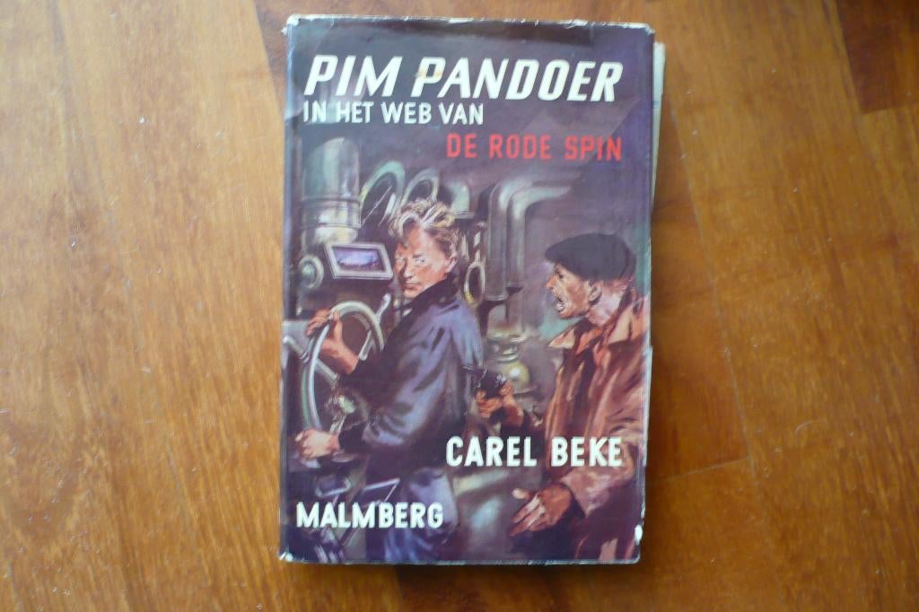 Pim Pandoer  in het web van de Rode Spin, Boeken, Ophalen of Verzenden, Gelezen, Carel Beke, Fictie