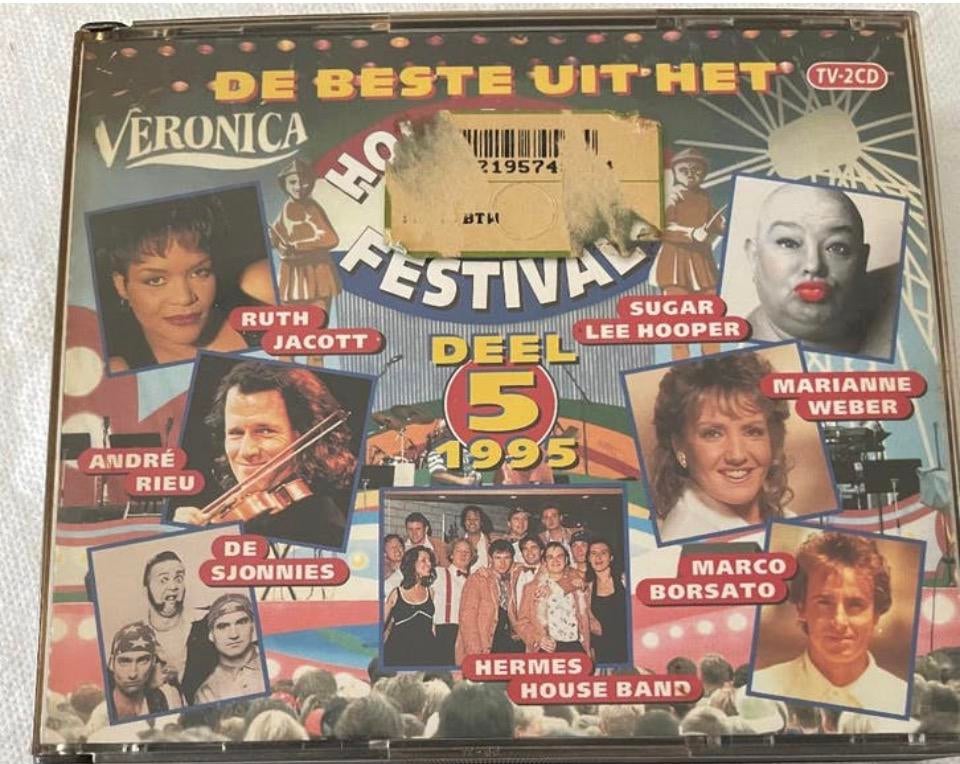 CD De Beste Uit Het Hollandse Hits Festival Deel 5 Dubbel CD, Ophalen of Verzenden, Zo goed als nieuw