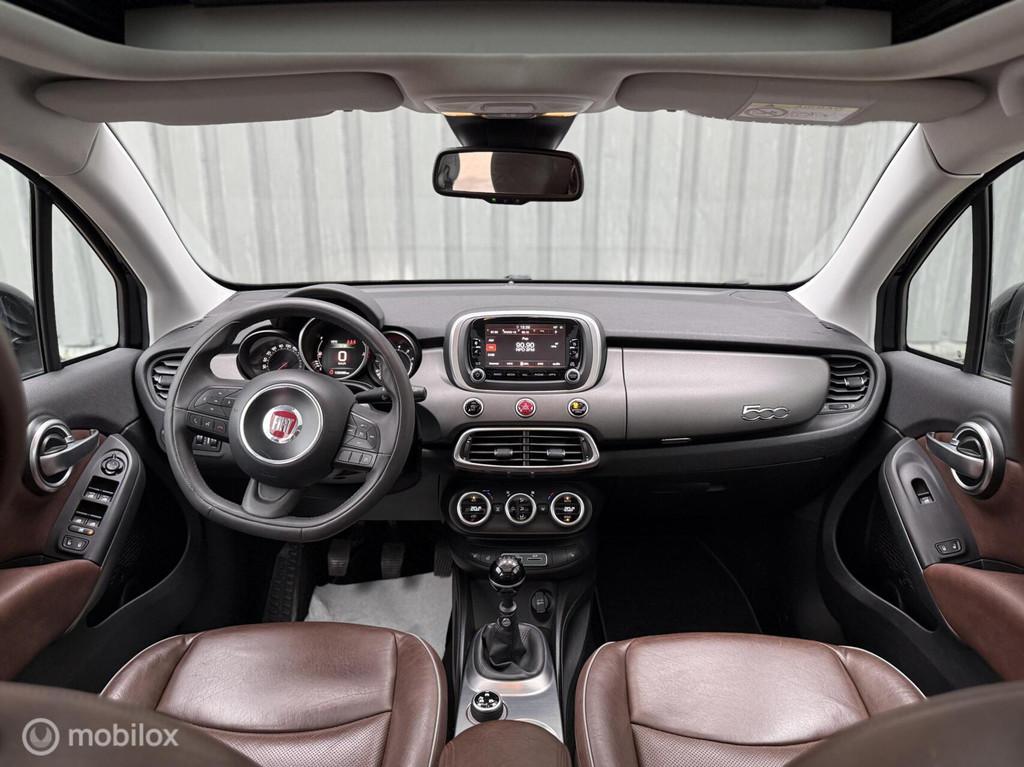 Fiat 500 X Cross 1.4 Turbo MA CrossPlus | Leder | Schuifdak, Auto's, Voorwielaandrijving, 136 pk, 4 cilinders, 500X