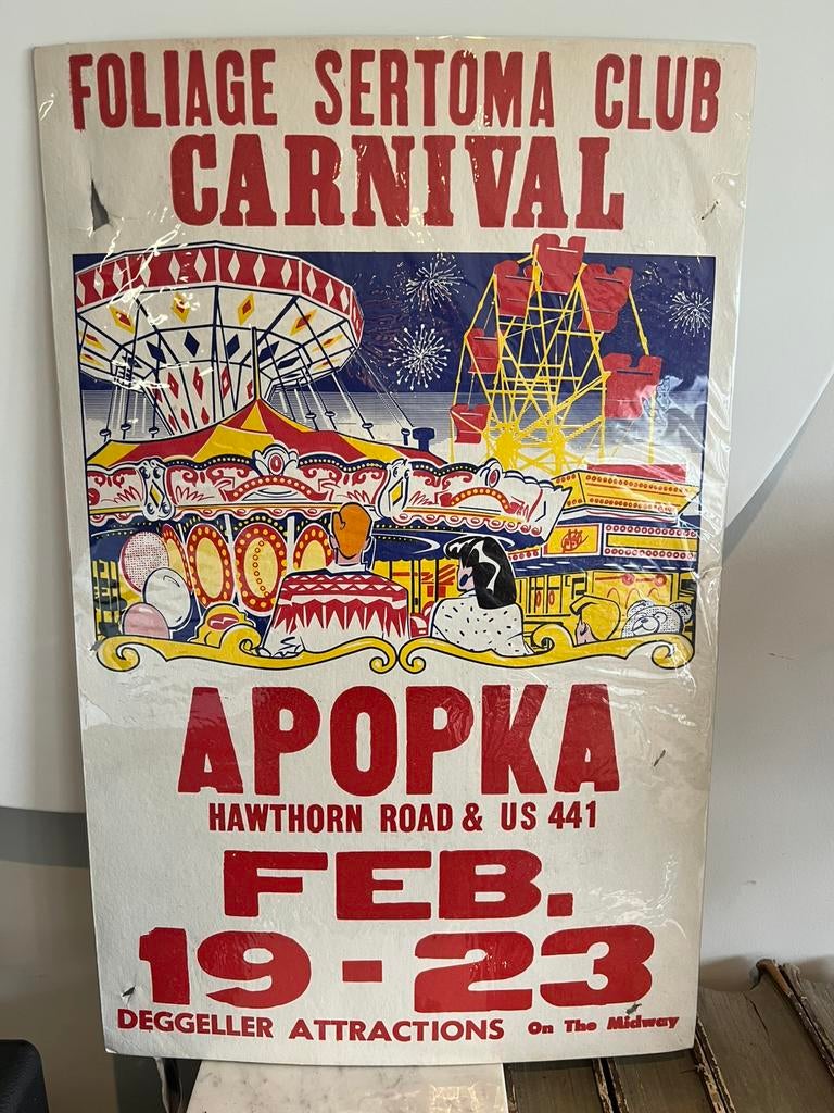 Oude affiche, Verzamelen, Merken en Reclamevoorwerpen, Ophalen of Verzenden, Zo goed als nieuw, Reclamebord