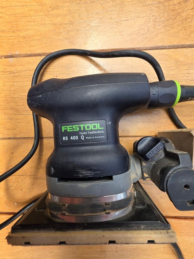 Vlakschuurmachine Festool, Doe-het-zelf en Verbouw, Gereedschap | Schuurmachines, Ophalen of Verzenden, Gebruikt, Minder dan 600 watt