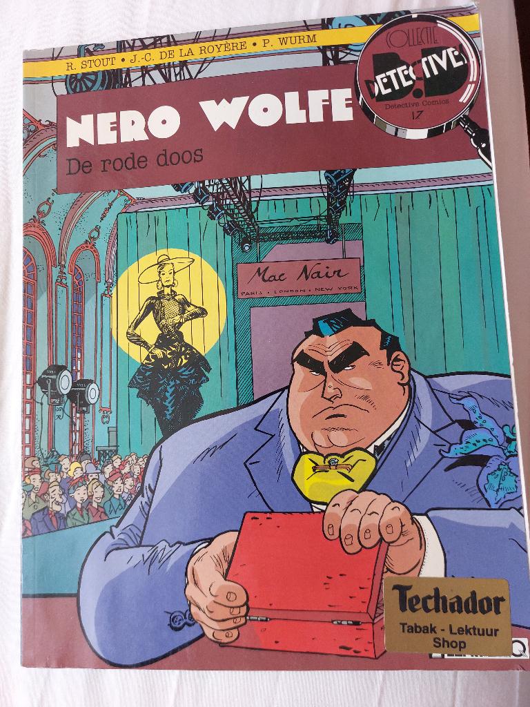 Nero Wolfe, De rode doos, Boeken, Eén stripboek, Ophalen of Verzenden, Gelezen