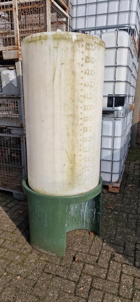 Regenton / Waterton 560 liter op verhoging, 150 liter of meer, Ophalen