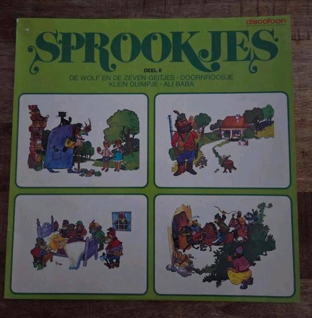Lp sprookjes album deel II, Cd's en Dvd's, Vinyl | Kinderen en Jeugd, Ophalen of Verzenden