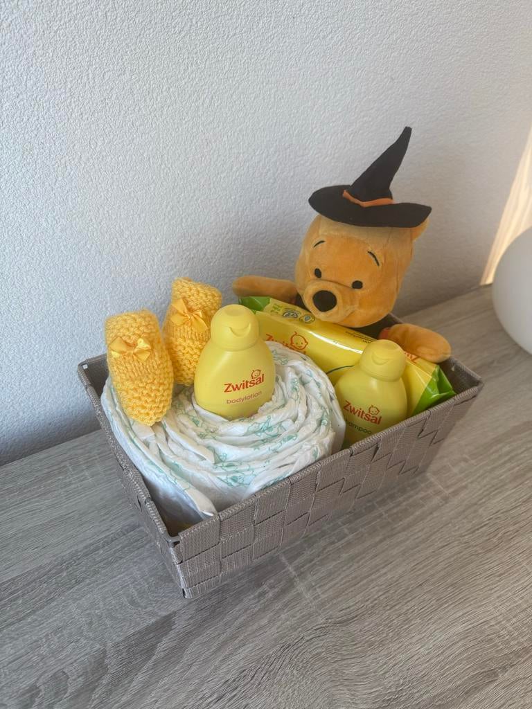 Kraamcadeau Mandje: Winnie de Poeh & Zwitsal, Ophalen, Nieuw, Kraamcadeau