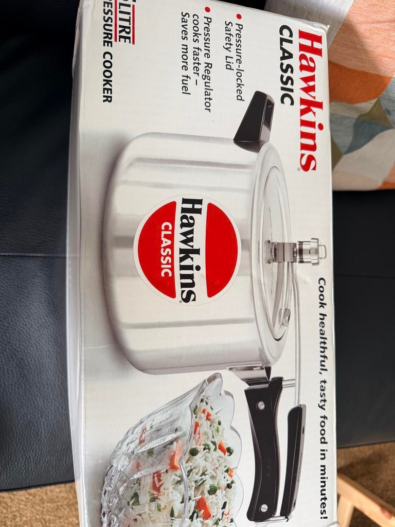 Nieuwe Hawkins Classic 5 liter snelkookpan, Ophalen of Verzenden, Metaal, Overige merken, Nieuw