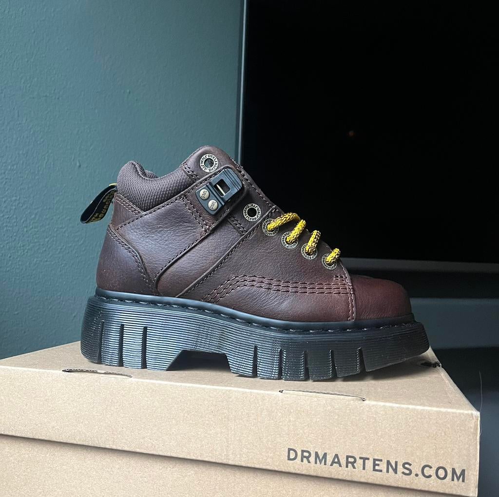 Dr. Martens Woodard dark brown maat 36, Dr. Martens, -, Lage of Enkellaarzen, Nieuw