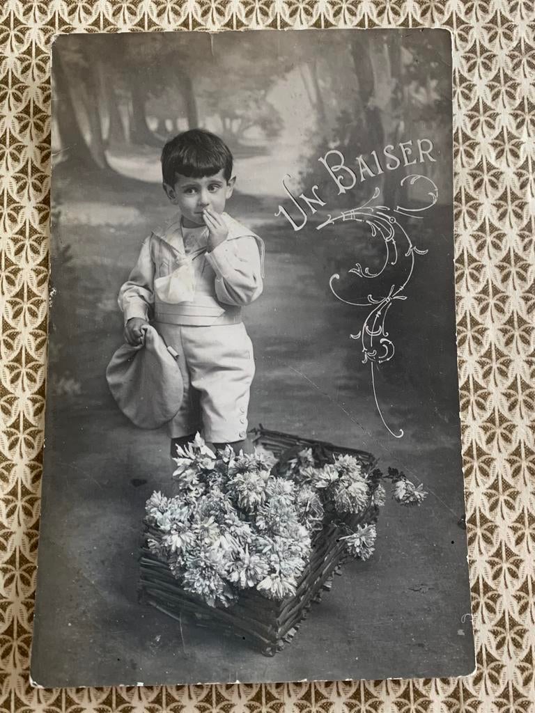 1908 Un Baiser (XX), Ophalen of Verzenden, Voor 1920, Gelopen, Kinderen