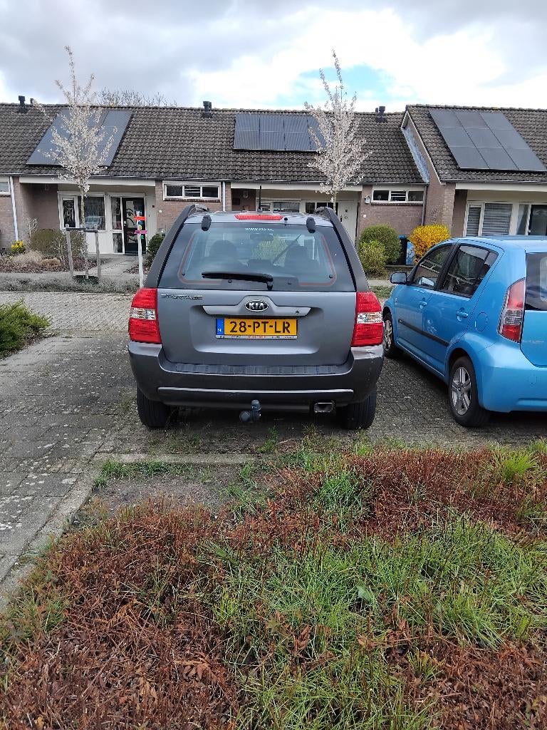 Kia Sportage 2.0 104KW 2005 Grijs  4 WD, Auto's, 4 cilinders, Origineel Nederlands, Handgeschakeld, Particulier