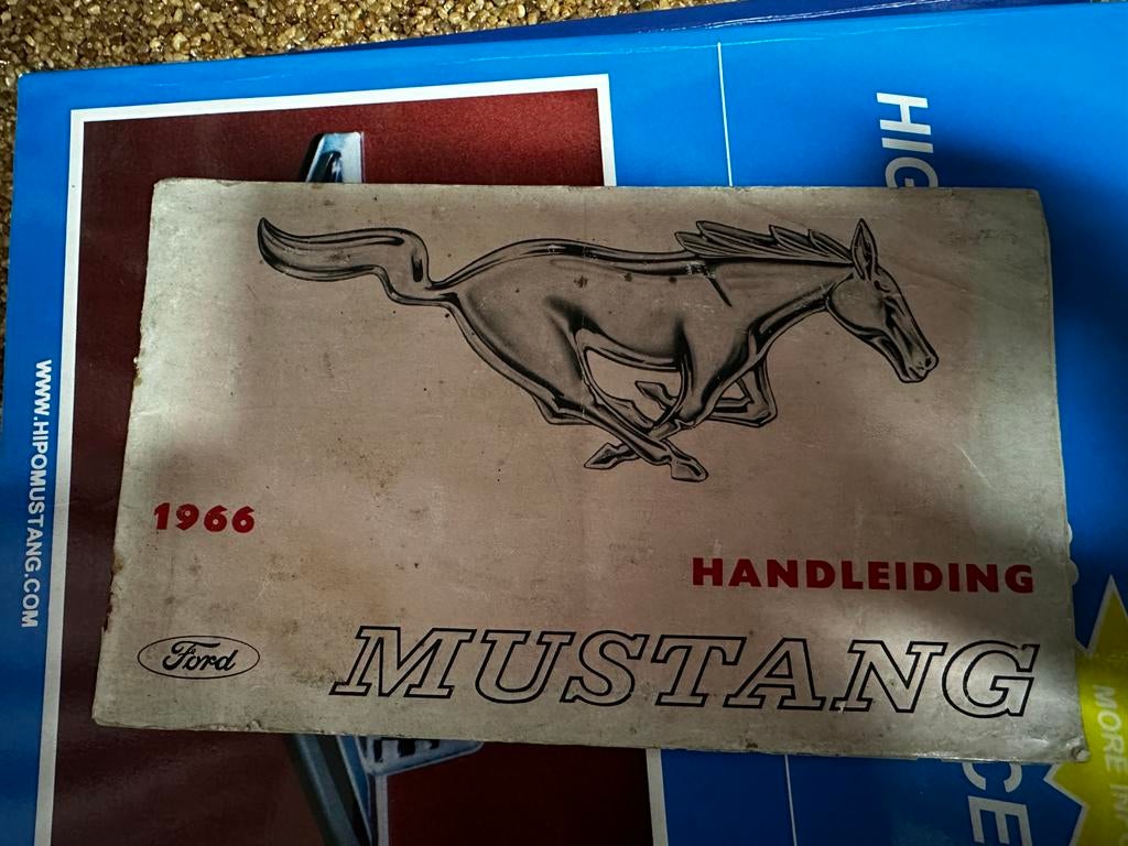 Nederlandstalige handleiding Ford Mustang 1966, Auto diversen, Handleidingen en Instructieboekjes, Ophalen of Verzenden