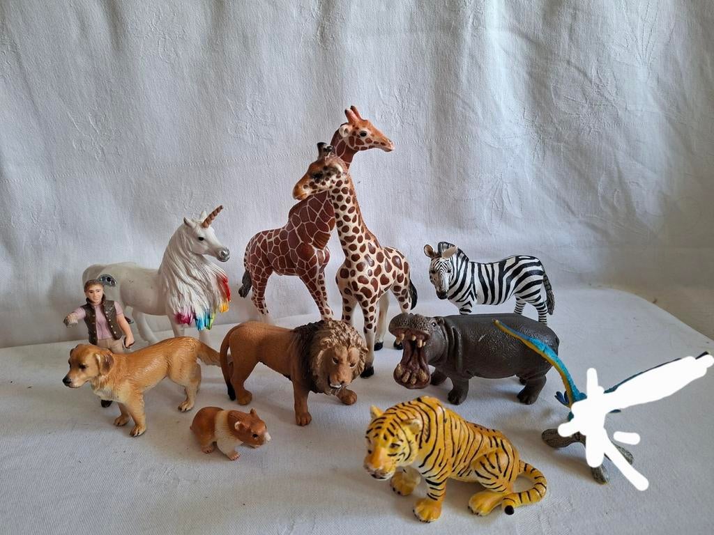 Grote Verzameling Schleich dieren, Verzamelen, Dierenverzamelingen, Ophalen of Verzenden, Zo goed als nieuw, Paard, Beeldje of Figuurtje