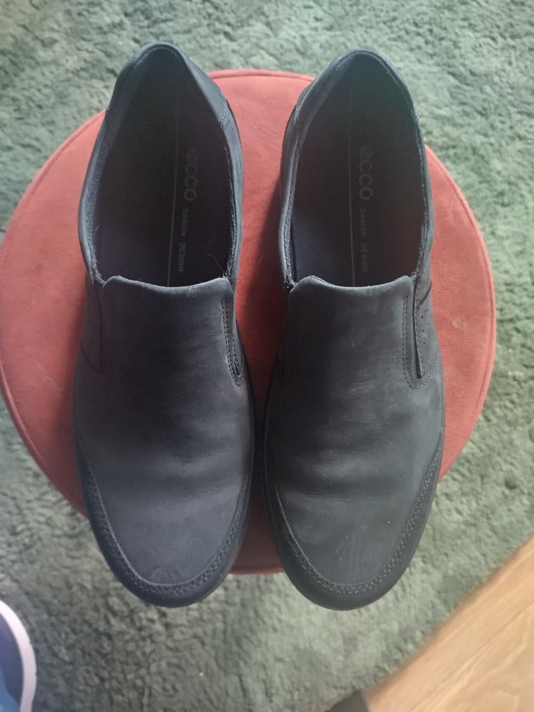 Ecco maat 45 nieuw instappers, Loafers, Ecco, Zwart, Nieuw