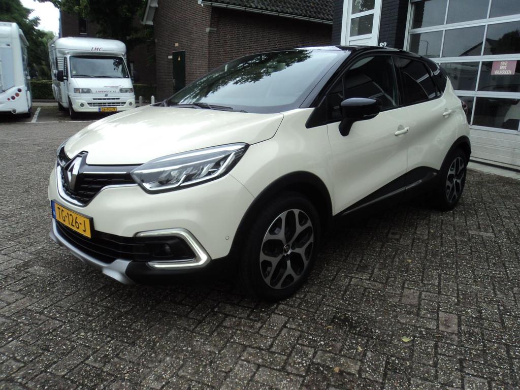 Renault Captur 0.9 TCe Intens Camera Trekhaak, Voorwielaandrijving, 898 cc, Stof, Gebruikt