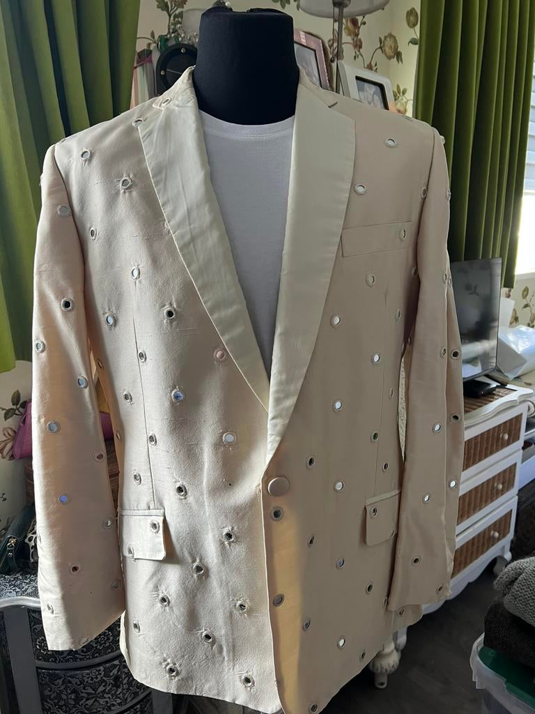 Mooi smoking jasje voor heren maat56, Ophalen of Verzenden, Zo goed als nieuw, Zwart