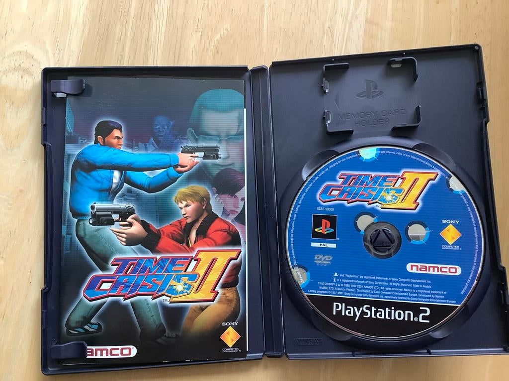 Time Crisis II - PlayStation 2 (PS2) - Actie Shooter, Gebruikt, Shooter, 1 speler, Ophalen of Verzenden
