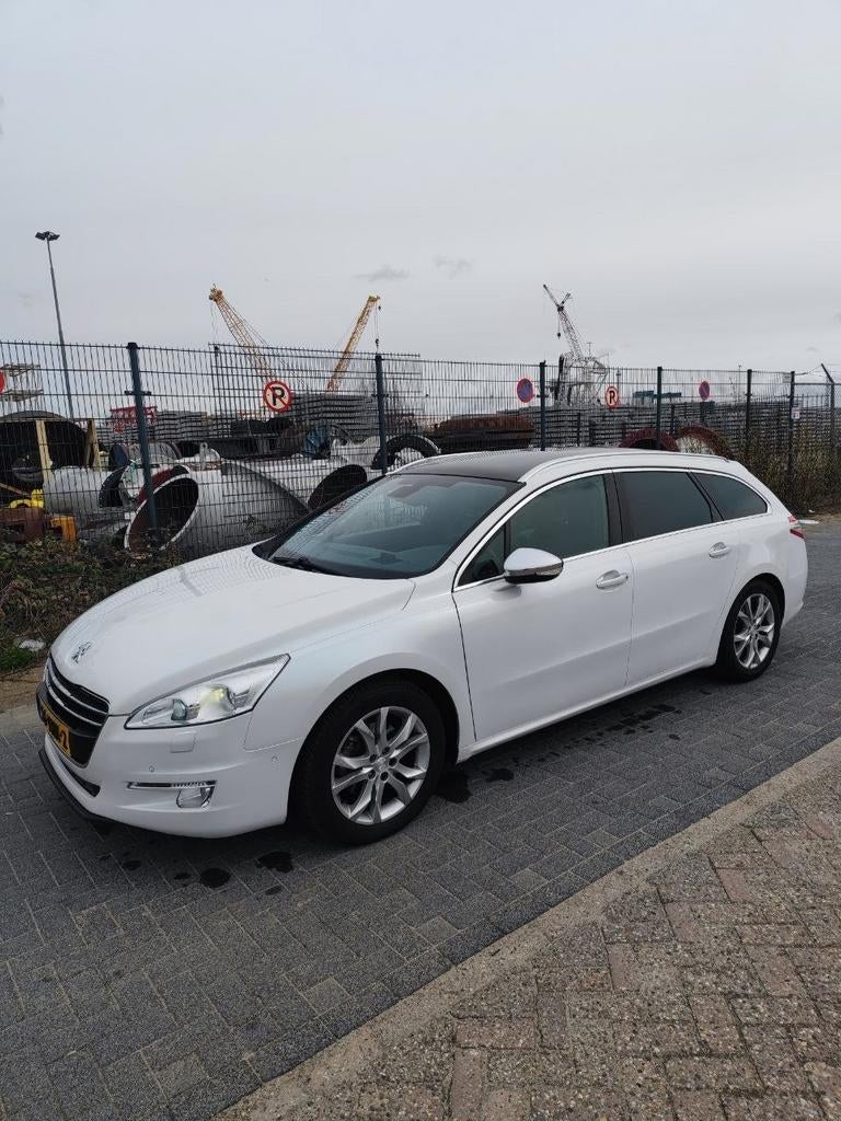 Peugeot 508 1.6 THP 155pk Aut. 2012 Wit, Beige, Wit, Particulier, 1405 kg